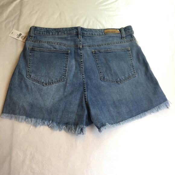 Unionbay Roxie Denim Shorts 1981 Blue Juniors 15 - Picture 12 of 13